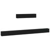 vidaXL 6-tlg. TV-Schrank-Set Schwarz Holzwerkstoff
