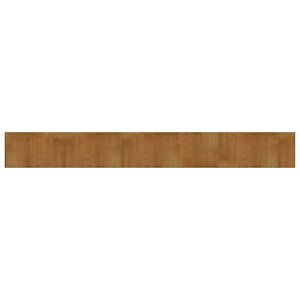 vidaXL Teppich Rechteckig Braun 60x500 cm Bambus