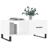 vidaXL Couchtisch Wei&szlig; 90x50x40 cm Holzwerkstoff
