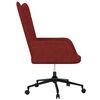 vidaXL Relaxsessel Weinrot Stoff