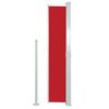 vidaXL Ausziehbare Seitenmarkise 140x300 cm Rot