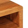 vidaXL TV-Schr&auml;nk mit Regal Braun 110 x 30 x 40 cm Massivholz Akazie