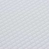 vidaXL Matratze Wei&szlig; und Grau 140 x 200 cm Jacquard-Stoff