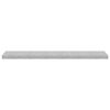 vidaXL Schweberegale 4 Stk. Betongrau 120x23,5x3,8 cm MDF