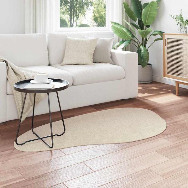 vidaXL Bereichsteppiche HUARTE Beige 80 x 150 cm Polyester