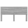 vidaXL Kopfteil Graues Sonoma 200 cm Holzwerkstoff