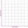 vidaXL Ganzjahresbettdecke Anthrazit 200 x 220 cm Mikrofaser
