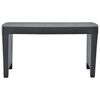 vidaXL Garten-Lounge-Set mit Auflagen 4-tlg. Kunststoff Anthrazit