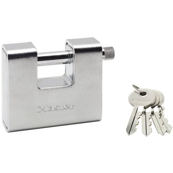 Master Lock Gepanzertes Vorh&auml;ngeschloss Stahl 80 mm 680EURD