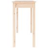 vidaXL Konsolentisch 110x40x75 cm Massivholz Kiefer