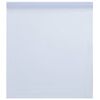 vidaXL Fensterfolie Statisch Matt Wei&szlig; 90x500 cm PVC