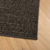 vidaXL Teppich ZIZUR Anthrazit 120x170cm Jute-Optik Indoor und Outdoor