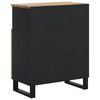 vidaXL Sideboard mit 2 T&uuml;ren 60x33x75 cm Massivholz Mango