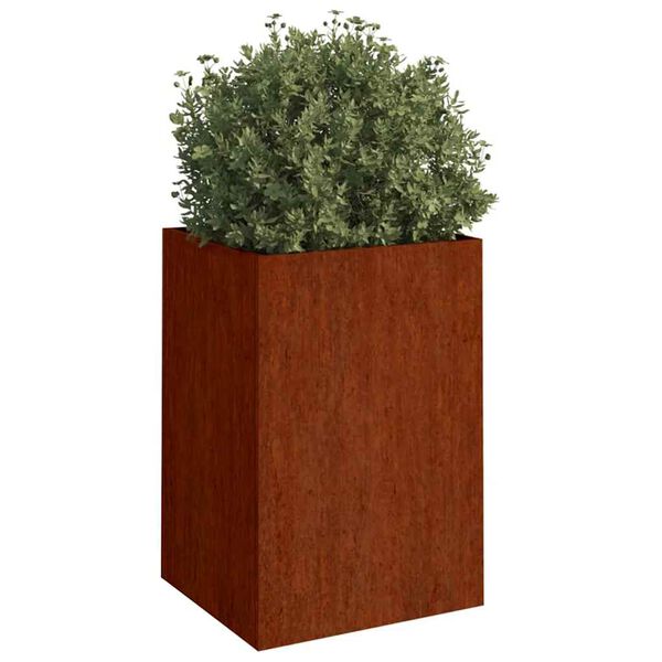 vidaXL Pflanzk&uuml;bel 52x48x75 cm Cortenstahl