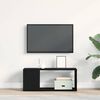 vidaXL TV-Schrankset Wandmontiert Schwarz Eichen-Optik 80 x 24 x 32 cm