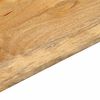 vidaXL Tischplatte 80x40x3,8 cm Rechteckig Massivholz Mango