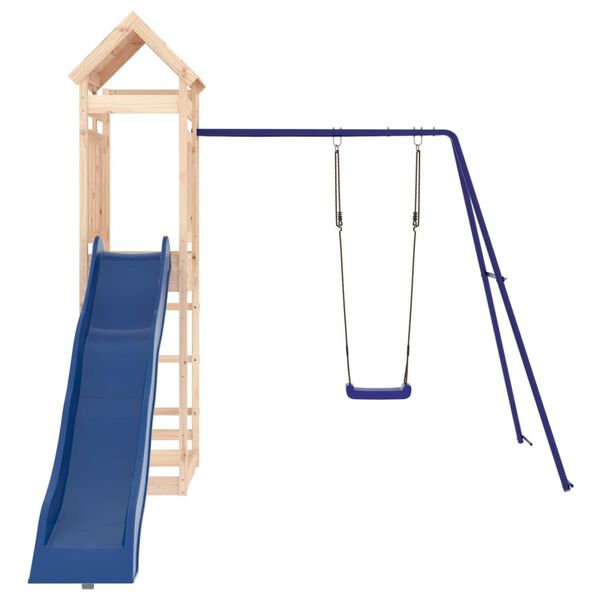 vidaXL Spielturm Massivholz Kiefer