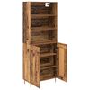 vidaXL Highboard Altholz 69,5 x 34 x 180 cm Holzwerkstoff