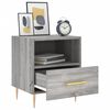 vidaXL Nachttisch Grau Sonoma 40x35x47,5 cm Holzwerkstoff