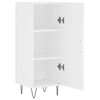 vidaXL Sideboard Wei&szlig; 34,5x34x90 cm Holzwerkstoff