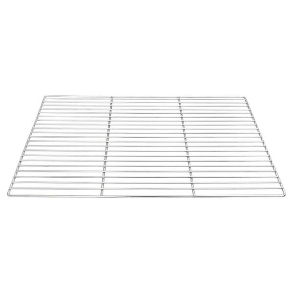 vidaXL Grillrost Silber 67 x 40 cm Edelstahl