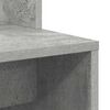 vidaXL Schreibtisch 2 pcs Beton Grau