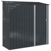 vidaXL Gartenh&uuml;tten Anthrazit 203 x 85,5 x 200 cm Metall