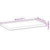 vidaXL Schweberegale 3 Stk. 40x20x2 cm Massivholz Akazie Unbehandelt