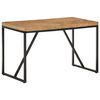 vidaXL Esstisch 120x60x76 cm Massivholz Akazie und Mango
