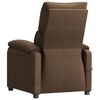 vidaXL Aufstehsessel Braun Stoff