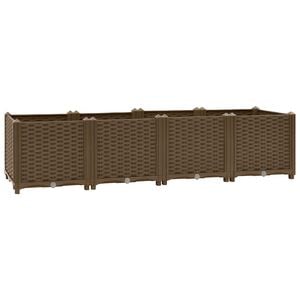 vidaXL Hochbeet 160 x 40 x 38 cm Polypropylen