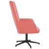 vidaXL Relaxsessel Rosa Samt
