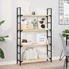 vidaXL Schweberegal 100x20x2 cm Massivholz Akazie Unbehandelt