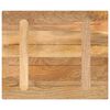 vidaXL Tischplatte 60x50x2,5 cm Rechteckig Massivholz Mango