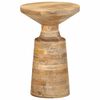 vidaXL Beistelltisch &Oslash;33x50 cm Massivholz Mango