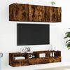 vidaXL TV-Wandschrank R&auml;uchereiche 40x30x30 cm Holzwerkstoff