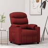 vidaXL Relaxsessel Weinrot Stoff