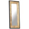 vidaXL Spiegel 110x50 cm Mango Massivholz