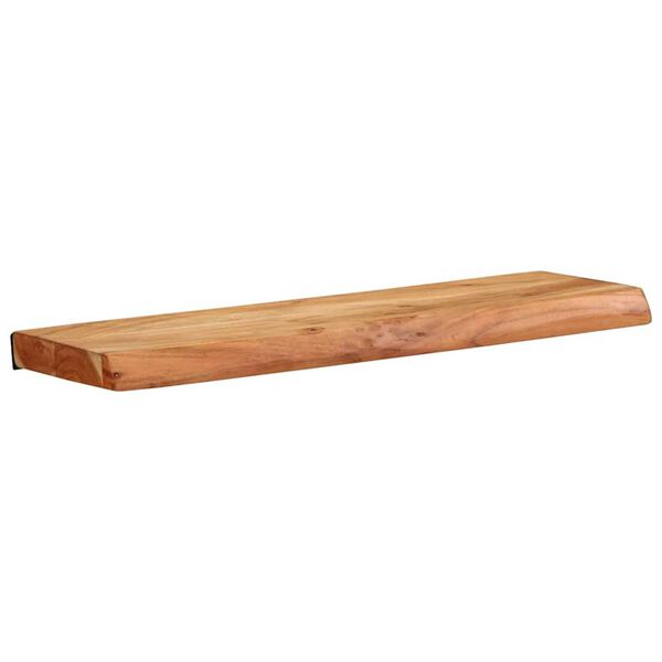 vidaXL Wandregale 2 Stk. 60x20x3,5 cm Massivholz Akazie