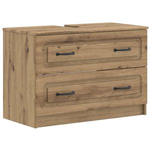 vidaXL Waschbeckenschrank UTRECHT Artisan-Eiche 82 x 41 x 56 cm