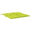 vidaXL Gartenbank-Auflage Hellgr&uuml;n 100x(50+50)x7 cm Oxford-Gewebe