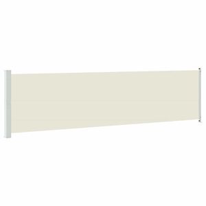 vidaXL Seitenmarkise Ausziehbar 600x160 cm Creme