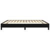 vidaXL Bettgestell ohne Matratze Schwarz 160x200 cm Stoff