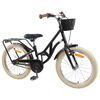 vidaXL Kinderfahrrad 24 Zoll f&uuml;r 8-12 Jahre alt Schwarz