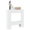 vidaXL Kaminumrandung Wei&szlig; 81x18x82 cm Holzwerkstoff