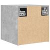 vidaXL TV-Wandschr&auml;nke 4 Stk. Betongrau 30,5x30x30 cm