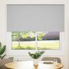 vidaXL Verdunkelungsrollo Hellgrau 155x130cm Stoffbreite 151,6cm