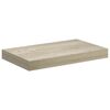 vidaXL Schwebendes Wandregal Eichefarben 40x23,5x3,8 cm MDF