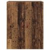 vidaXL Wandschrank 2 pcs Altholz 69,5 x 34 x 90 cm Holzwerkstoff