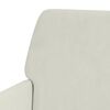vidaXL Sessel Creme 62x79x79 cm Samt